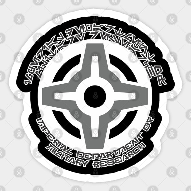 Imperial Department of Military Research Sticker by MBK